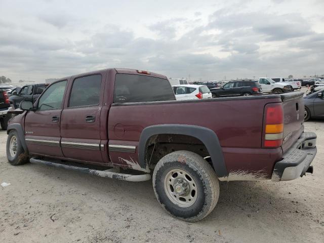 1GCGC13U92F242263 - 2002 CHEVROLET SILVERADO C1500 HEAVY DUTY BURGUNDY photo 2