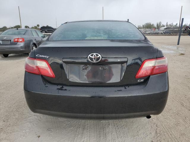 4T1BE46K77U163107 - 2007 TOYOTA CAMRY CE BLACK photo 6