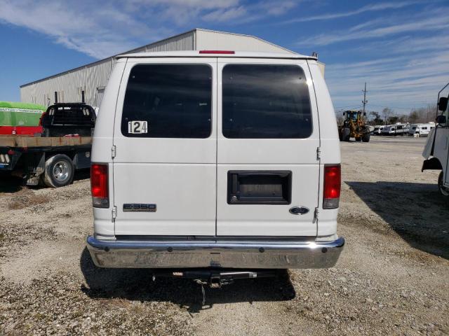 1FBSS3BL8EDA64805 - 2014 FORD ECONOLINE E350 SUPER DUTY WAGON WHITE photo 6