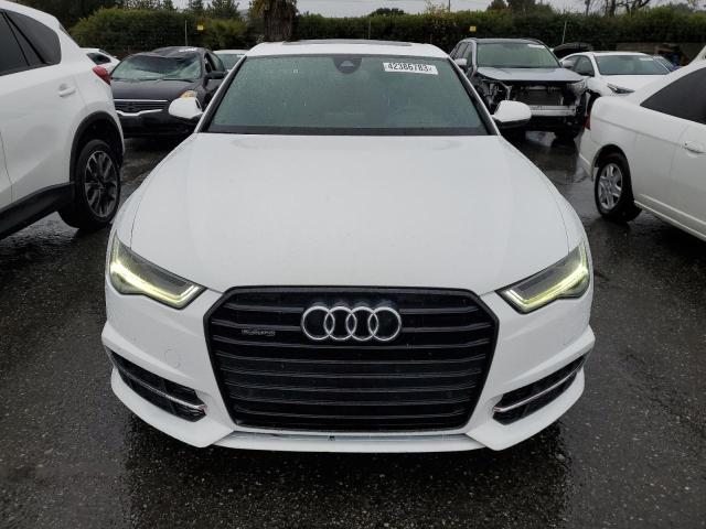 WAUHGAFC4GN002253 - 2016 AUDI A6 PRESTIGE WHITE photo 5