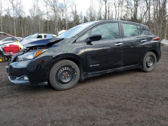 1N4AZ1CP4JC303510 - 2018 NISSAN LEAF S BLACK photo 1