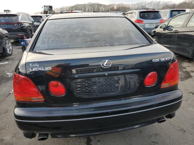 JT8BD69S420154541 - 2002 LEXUS GS 300 BLACK photo 6