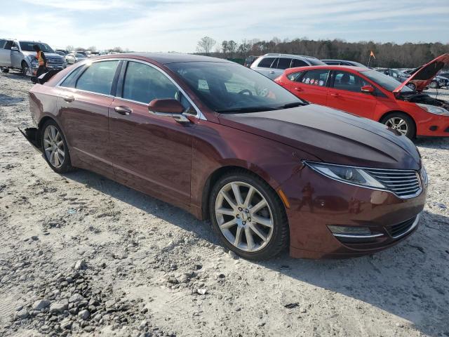 3LN6L2G98GR623423 - 2016 LINCOLN MKZ BURGUNDY photo 4