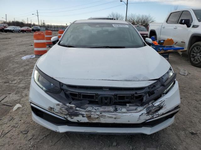 2HGFC2F65LH505378 - 2020 HONDA CIVIC LX WHITE photo 5