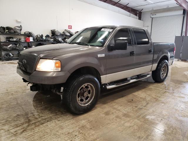 1FTRW12W76FA73756 - 2006 FORD F150 SUPERCREW GRAY photo 1