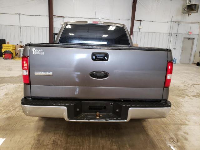 1FTRW12W76FA73756 - 2006 FORD F150 SUPERCREW GRAY photo 6