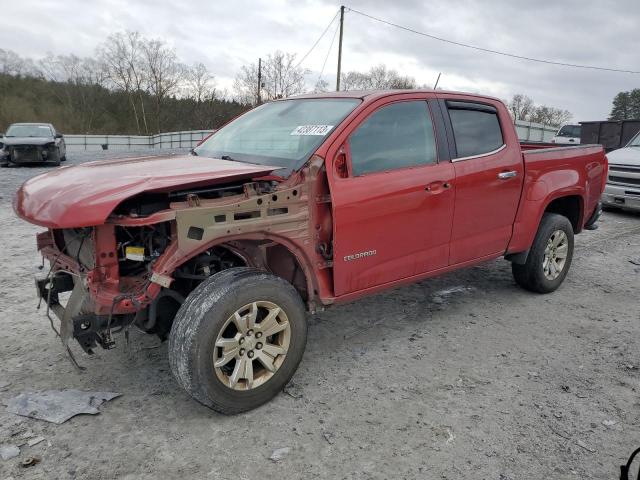 1GCGSCE38G1199509 - 2016 CHEVROLET COLORADO LT RED photo 1