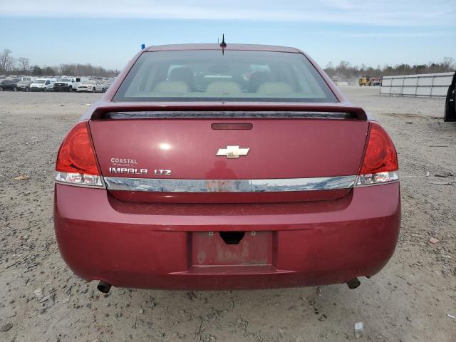 2G1WU581869303317 - 2006 CHEVROLET IMPALA LTZ BURGUNDY photo 6