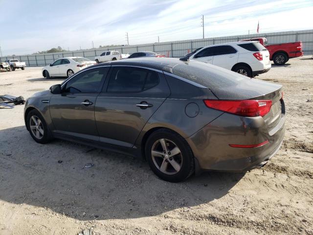 5XXGM4A79FG374880 - 2015 KIA OPTIMA LX GRAY photo 2