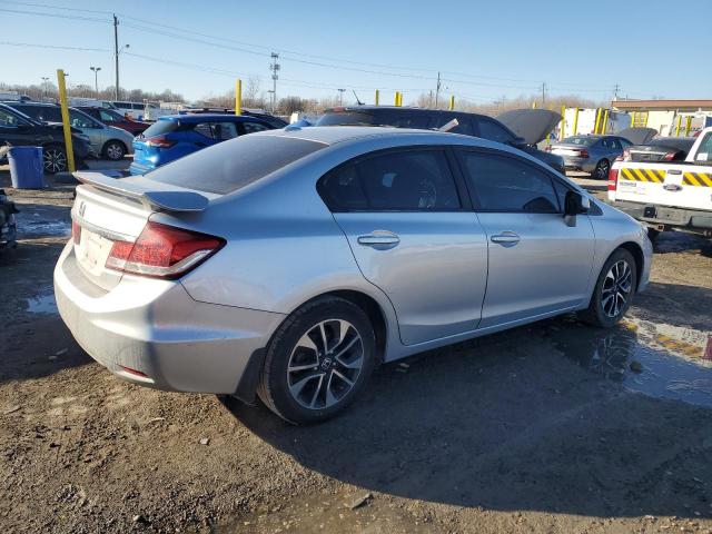 2HGFB2F99DH558583 - 2013 HONDA CIVIC EXL ვერცხლისფერი ფოტო 3