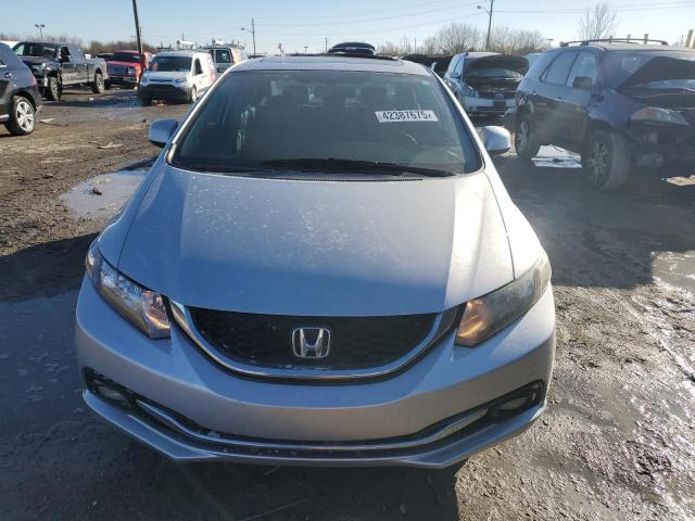 2HGFB2F99DH558583 - 2013 HONDA CIVIC EXL ვერცხლისფერი ფოტო 5