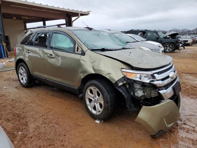 2FMDK3JC7CBA87108 - 2012 FORD EDGE SEL GREEN photo 4