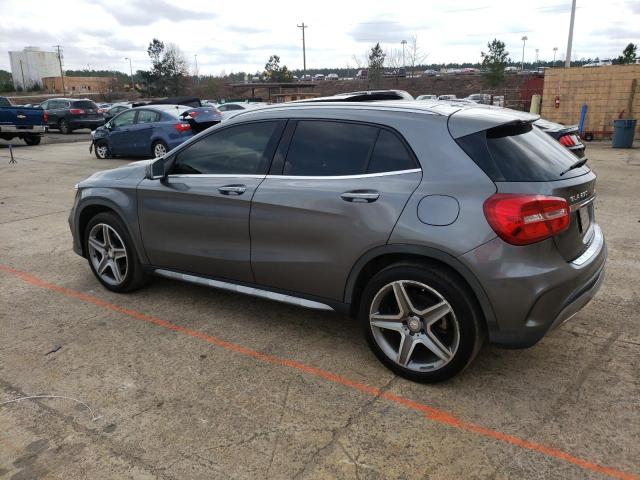 WDCTG4GB1FJ170680 - 2015 MERCEDES-BENZ GLA 250 4MATIC GRAY photo 2