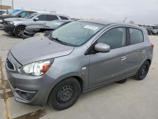 ML32A3HJ3KH000246 - 2019 MITSUBISHI MIRAGE ES SILVER photo 1