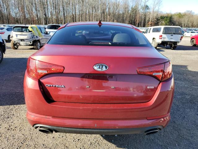 KNAGM4A71B5184471 - 2011 KIA OPTIMA LX RED photo 6