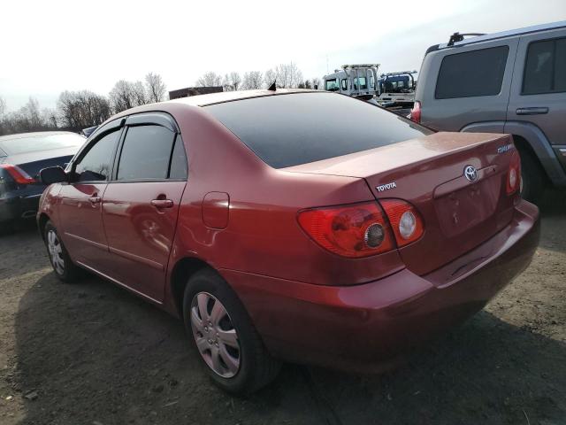 1NXBR30E26Z619577 - 2006 TOYOTA COROLLA CE BURGUNDY photo 2