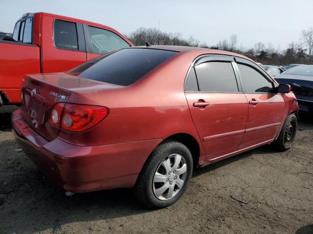 1NXBR30E26Z619577 - 2006 TOYOTA COROLLA CE BURGUNDY photo 3