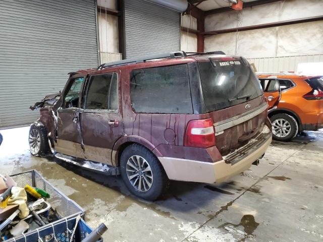 1FMJU1JT5GEF33879 - 2016 FORD EXPEDITION XLT BURGUNDY photo 2