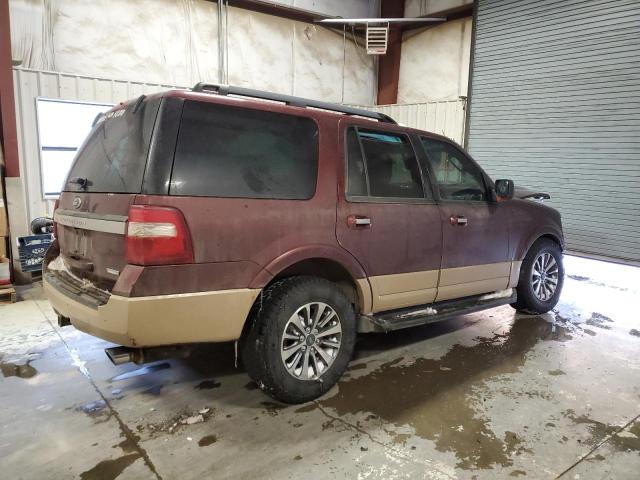 1FMJU1JT5GEF33879 - 2016 FORD EXPEDITION XLT BURGUNDY photo 3