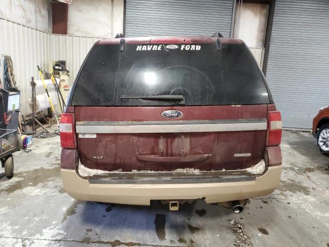 1FMJU1JT5GEF33879 - 2016 FORD EXPEDITION XLT BURGUNDY photo 6