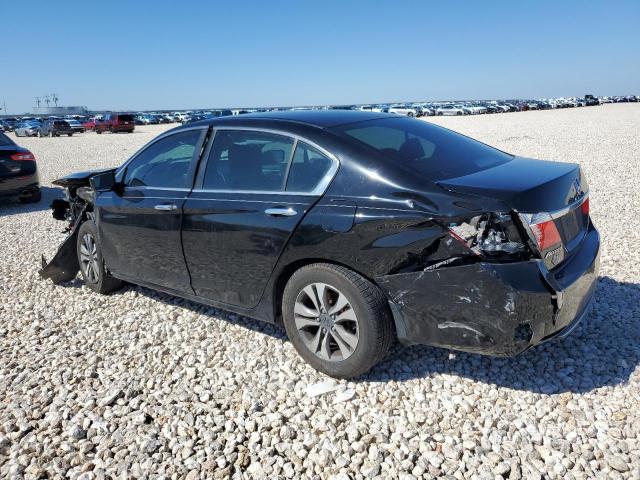 1HGCR2F34DA039448 - 2013 HONDA ACCORD LX BLACK photo 2