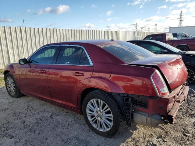 2C3CCARG6EH321512 - 2014 CHRYSLER 300 RED photo 2