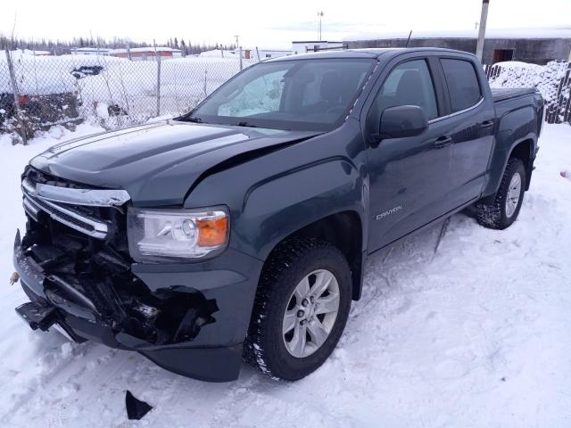 1GTG6BE38F1128310 - 2015 GMC CANYON SLE GRAY photo 1