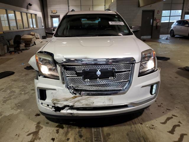 2GKFLVE35H6254988 - 2017 GMC TERRAIN DENALI WHITE photo 5