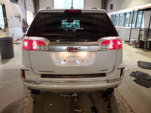 2GKFLVE35H6254988 - 2017 GMC TERRAIN DENALI WHITE photo 6