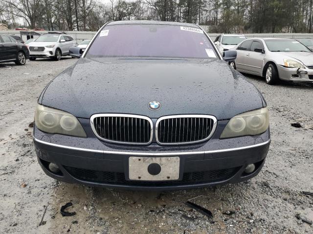 WBAHN83596DT32852 - 2006 BMW 750 LI BLUE photo 5