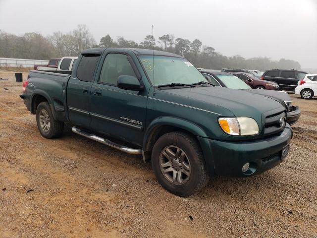 5TBRT38193S408312 - 2003 TOYOTA TUNDRA ACCESS CAB LIMITED GREEN photo 4