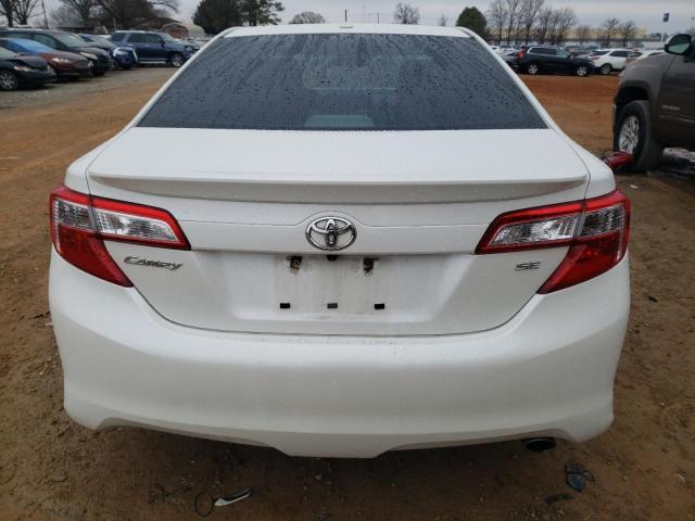 4T1BF1FK3CU632814 - 2012 TOYOTA CAMRY BASE WHITE photo 6