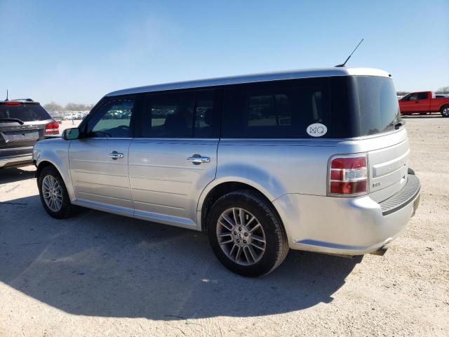 2FMGK5C87JBA05005 - 2018 FORD FLEX SEL SILVER photo 2