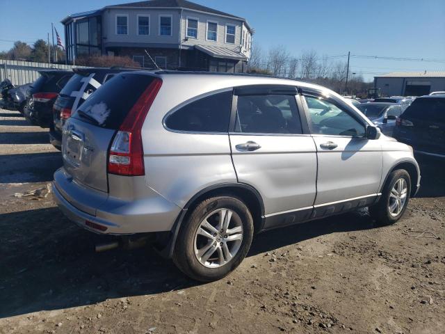 5J6RE4H77AL065388 - 2010 HONDA CR-V EXL SILVER photo 3