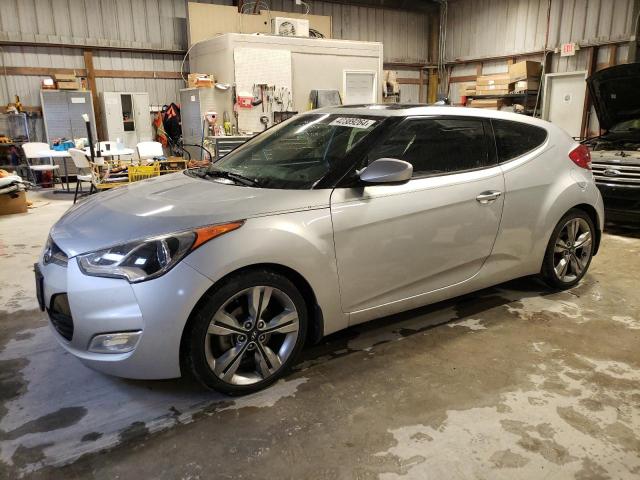 KMHTC6AD5HU314896 - 2017 HYUNDAI VELOSTER SILVER photo 1