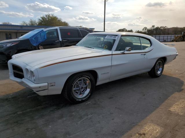 2D37M2A162932 - 1972 PONTIAC LEMANS WHITE photo 1