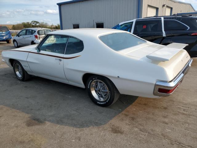 2D37M2A162932 - 1972 PONTIAC LEMANS WHITE photo 2