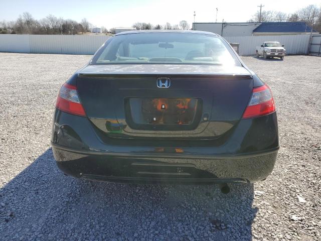 2HGFG1B6XAH529046 - 2010 HONDA CIVIC LX BLACK photo 6