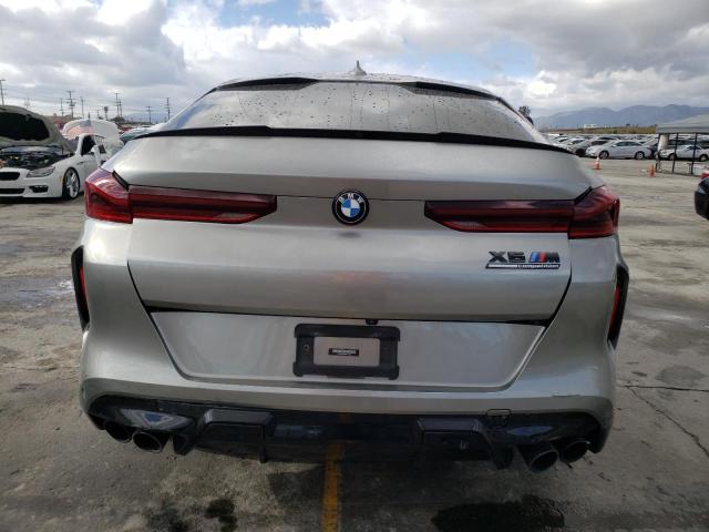 5YMCY0C00M9H31282 - 2021 BMW X6 M GRAY photo 6