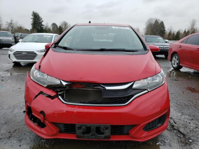 3HGGK5H4XJM703697 - 2018 HONDA FIT LX RED photo 5