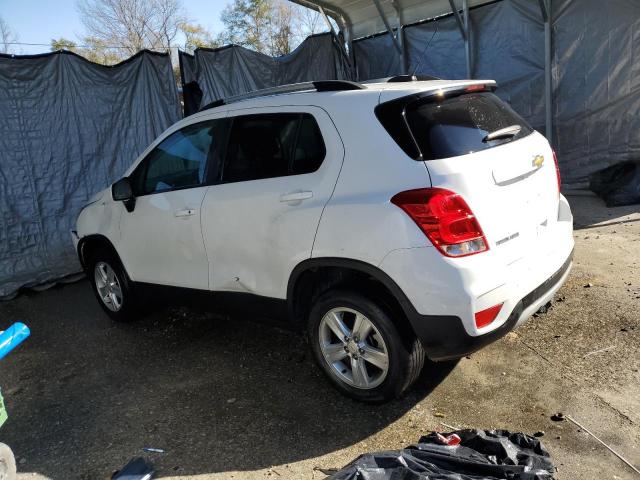 KL7CJPSB0MB326065 - 2021 CHEVROLET TRAX 1LT WHITE photo 2