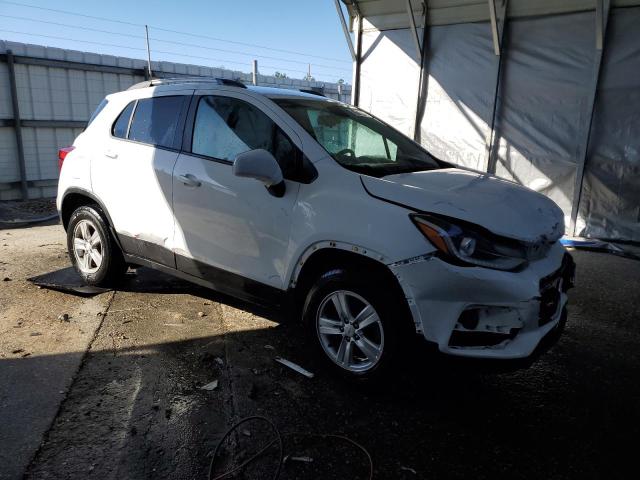 KL7CJPSB0MB326065 - 2021 CHEVROLET TRAX 1LT WHITE photo 4