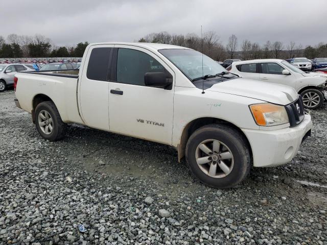 1N6BA0CH2CN307780 - 2012 NISSAN TITAN S WHITE photo 4