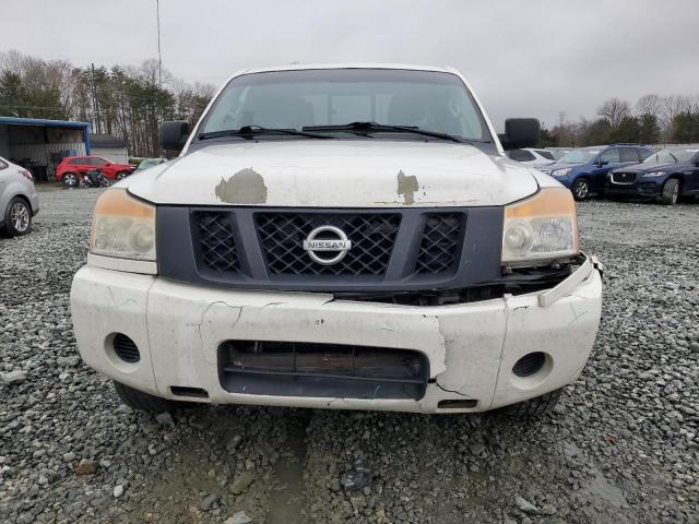 1N6BA0CH2CN307780 - 2012 NISSAN TITAN S WHITE photo 5