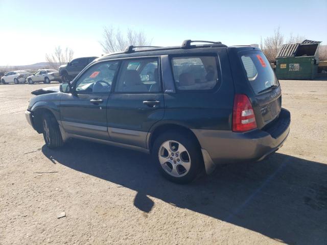 JF1SG65604H744778 - 2004 SUBARU FORESTER 2.5XS მწვანე ფოტო 2