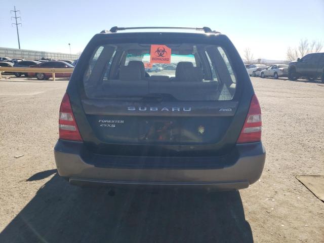 JF1SG65604H744778 - 2004 SUBARU FORESTER 2.5XS მწვანე ფოტო 6