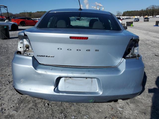 1C3CDZAB2DN667056 - 2013 DODGE AVENGER SE BLUE photo 6