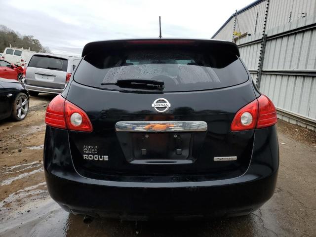 JN8AS5MT5CW611907 - 2012 NISSAN ROGUE S BLACK photo 6