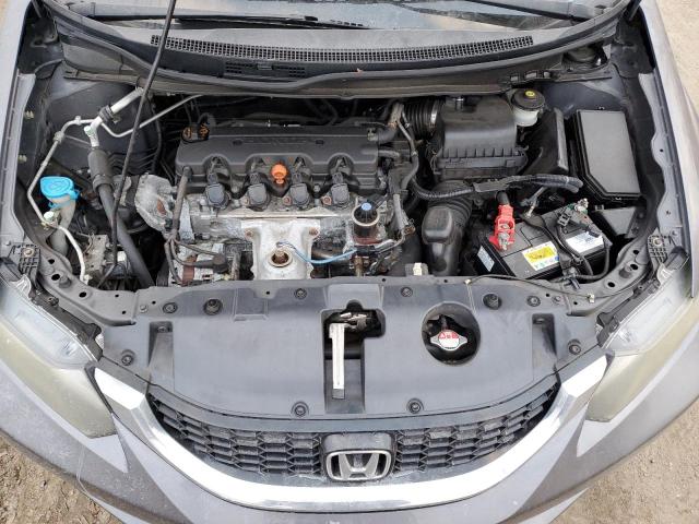 2HGFB2F92EH520873 - 2014 HONDA CIVIC EXL GRAY photo 11