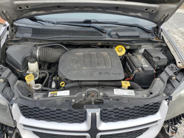 2C4RDGEG0KR662115 - 2019 DODGE GRAND CARA GT SILVER photo 11